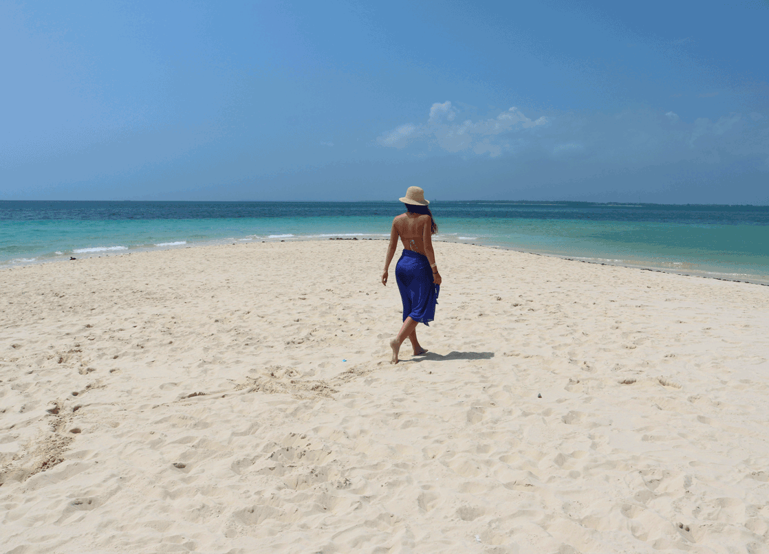 Väder Zanzibar - En solig dag på stranden i Nungwi under den torra säsongen