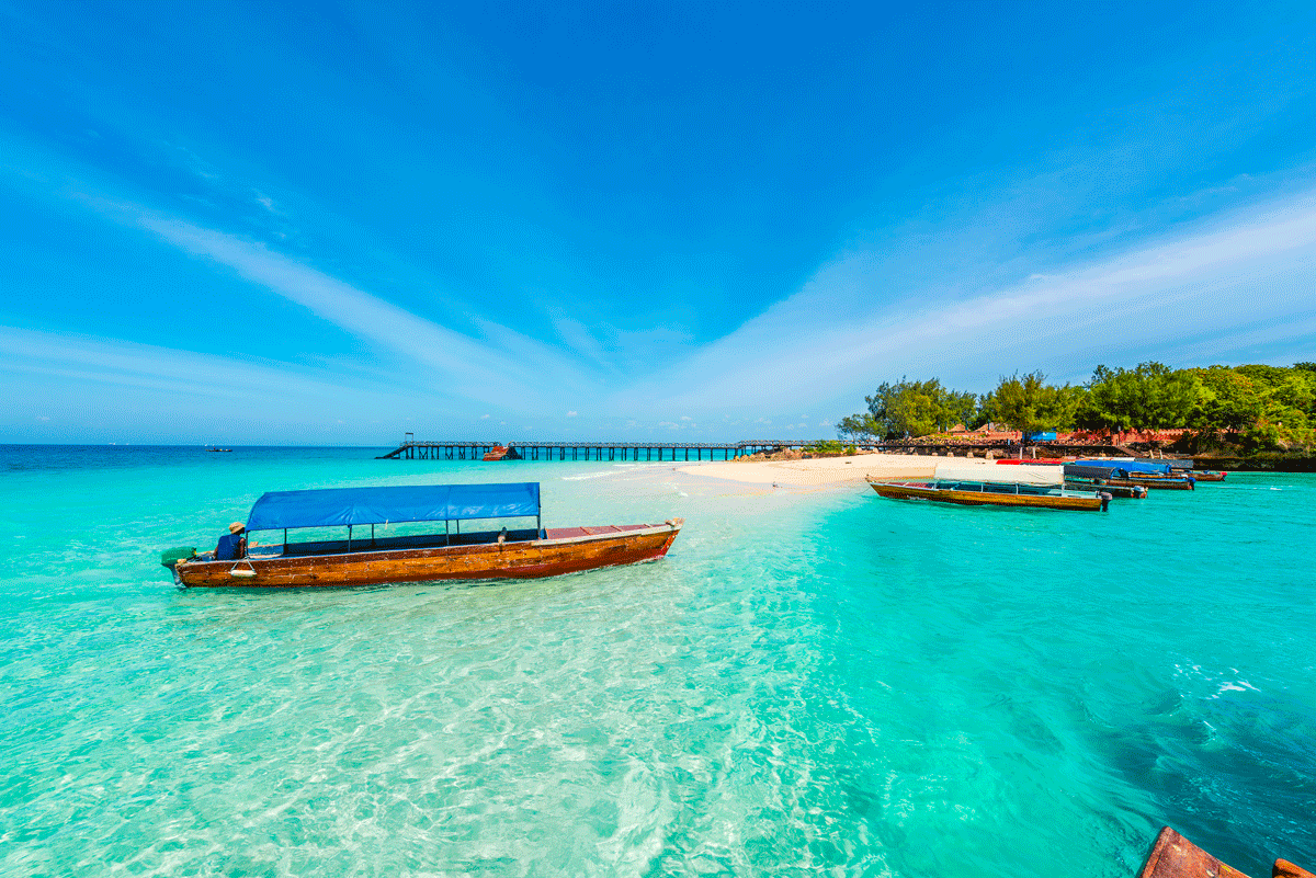 Resenärer som kombinerar strand på Zanzibar med äventyr under 10 dagar